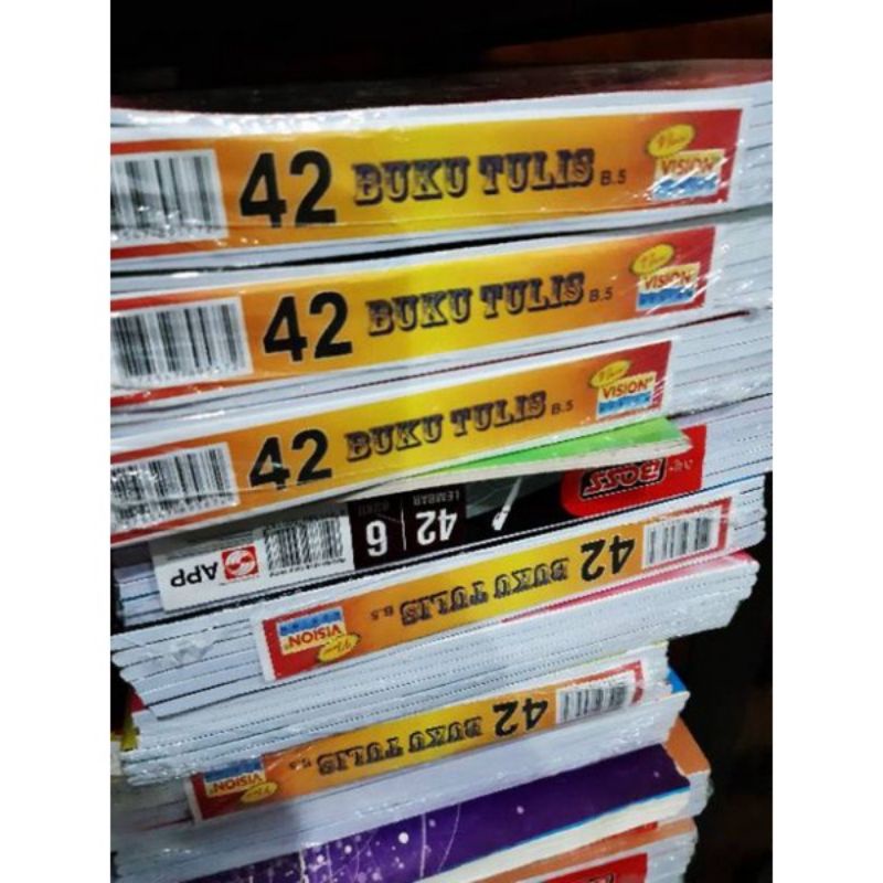 

H7Y Buku VISION/CAMPUS 42 lembar (1 pak @6buku)