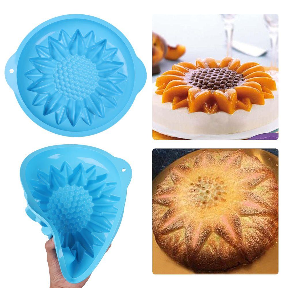 Chookyy Cetakan Kue Bunga DIY Sun Flower Bird's Nest Dessert Tool