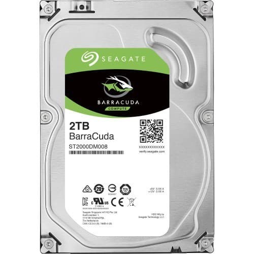 HardDisk HDD SEAGATE 2 TB SATA 3 7200 RPM BARRACUDA Garansi Resmi