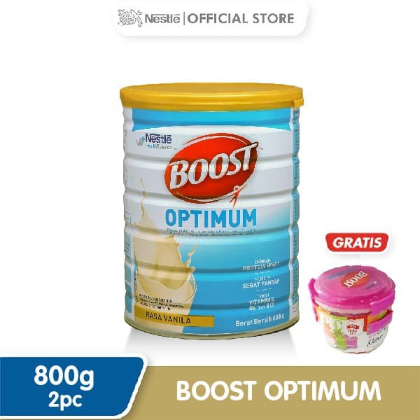 

PROMO BOOST OPTIMUM SUSU BUBUK 800G [2 PCS] GRATIS LUNCH BOX BOOST (RANDOM) TERMURAH