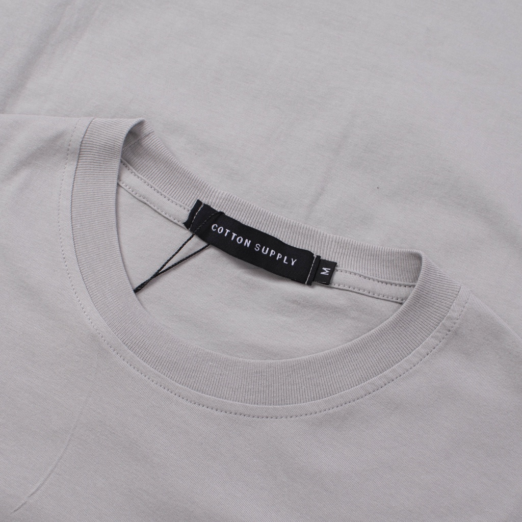 OVERSIZE TEES LIGHT GREY