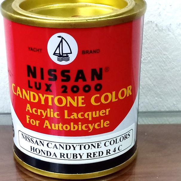 cat Candy tone Nissan Lux 2000 - Honda Ruby Red R 4 C (candy red)