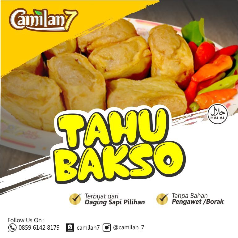 

TAHU BAKSO BEKU 250Gr