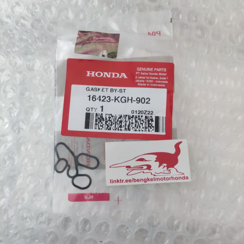 Gasket BY ST Oring Kolom Empat Karburator Beat Scoopy Vario 110 Spacy CS1 Megapro New Asli HGP 16423