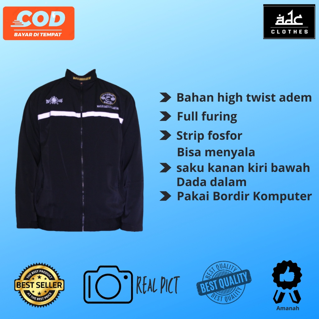 Jaket Majelis Rasulullah DARKAH Jaket Majelis Jaket Nu Jaket Darkah DARKAH NAHDLATUL ULAMA