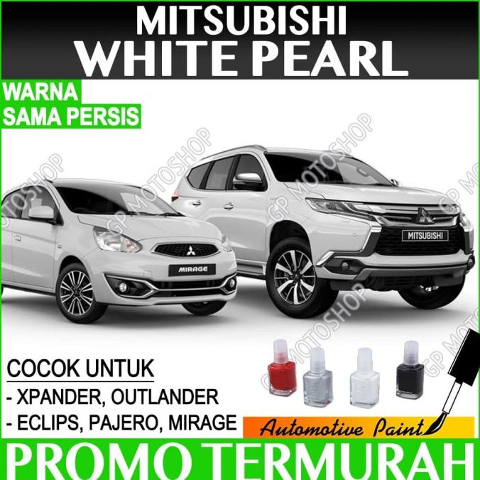 MITSUBISHI WHITE PEARL CAT OLES PENGHILANG BARET MOBIL PUTIH MUTIARA gpmot00 Diminati Banget