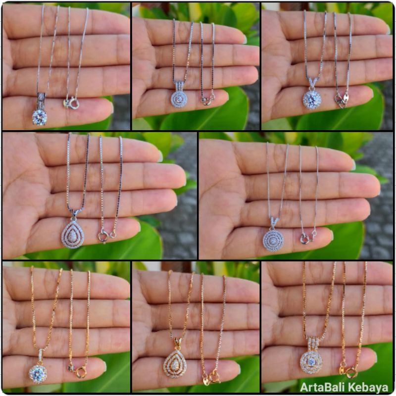Kalung zircon premium.