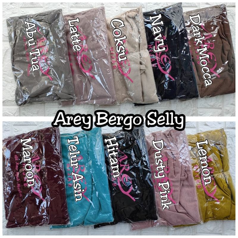 [Original Arey] BERGO SELLY••kerudung instan bergo••hijab instan