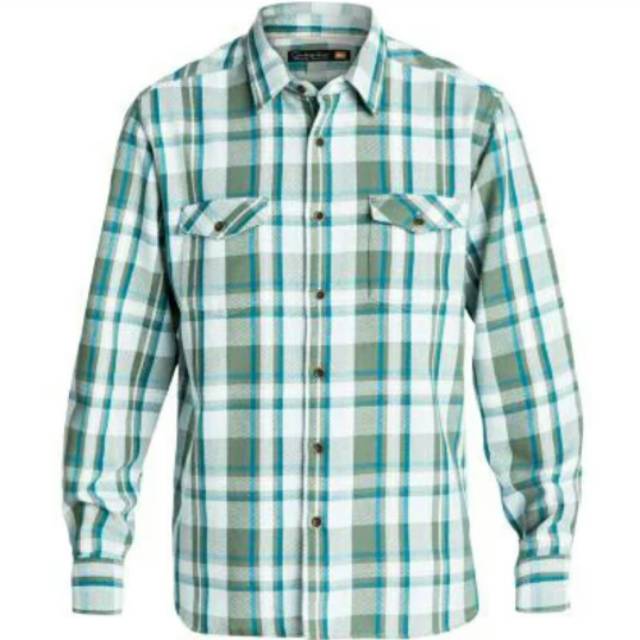 Quiksilver waterman colletions original kemeja flanel