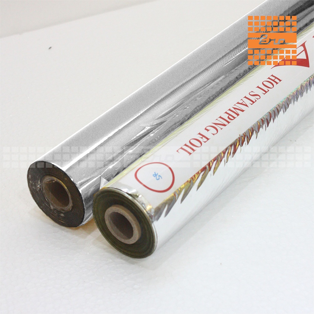 

HOT STAMP FOIL SILVER(PERAK) L60CM X 120M / ROLL