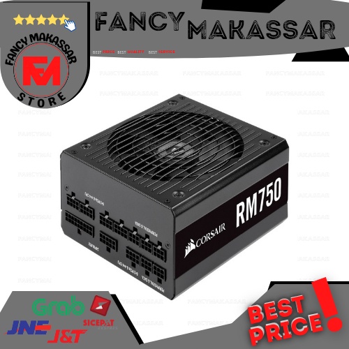 PSU Corsair RM Series 750W Full Modular - 80 Plus Gold - RM750 RM 750 - GARANSI RESMI - FANCY_MAKASS