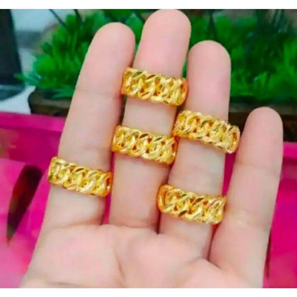 CINCIN TUNANGAN MODEL TERBARU ANTI KARAT