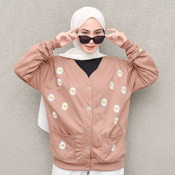 Outher Little Daisy | Basic Style | Pakaian Wanita | Bahan Fleece | Allsize