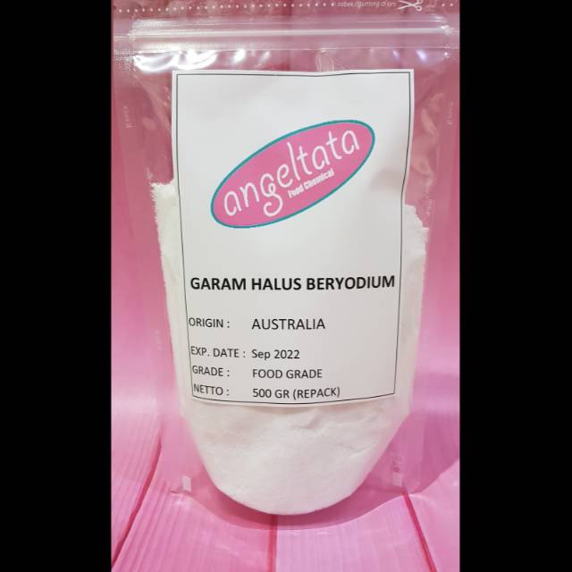 

500gr Garam Halus Iodium - Garam Dapur Yodium Impor