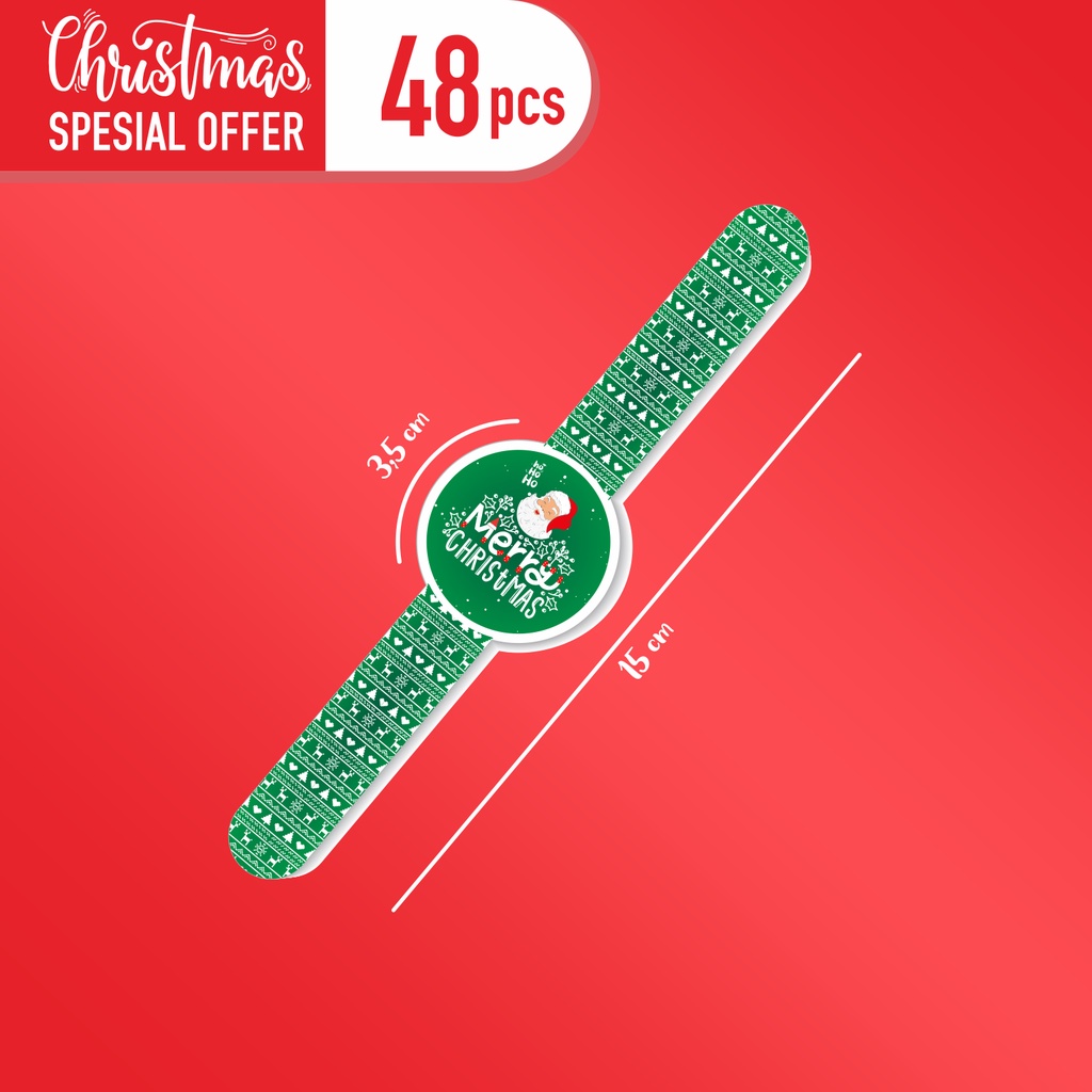 

stiker toples kue kering tema natal/christmas (isi 48 stiker) design lucu-lucu