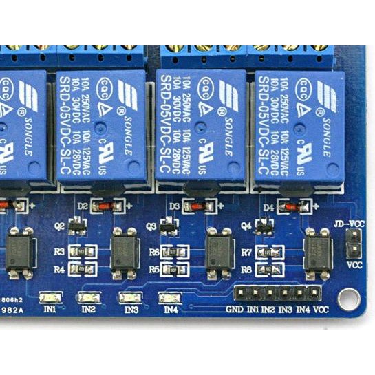 ➦ RELAY MODULE 4 CHANNEL ✵