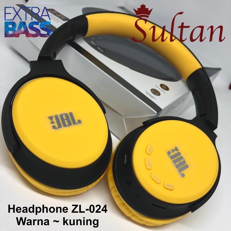 PROMO HEADPHONE BLUETOOTH ZL024 NEW UPGRADE