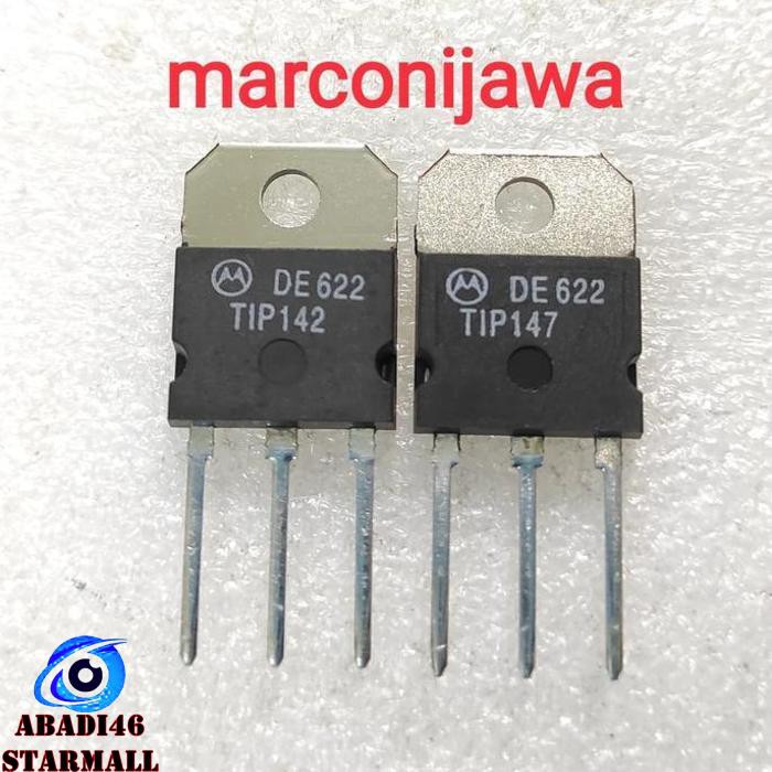 

Transistor Tip142+ Tip147 (Set) Motorola Asli Marcojiw99 Diminati Banget