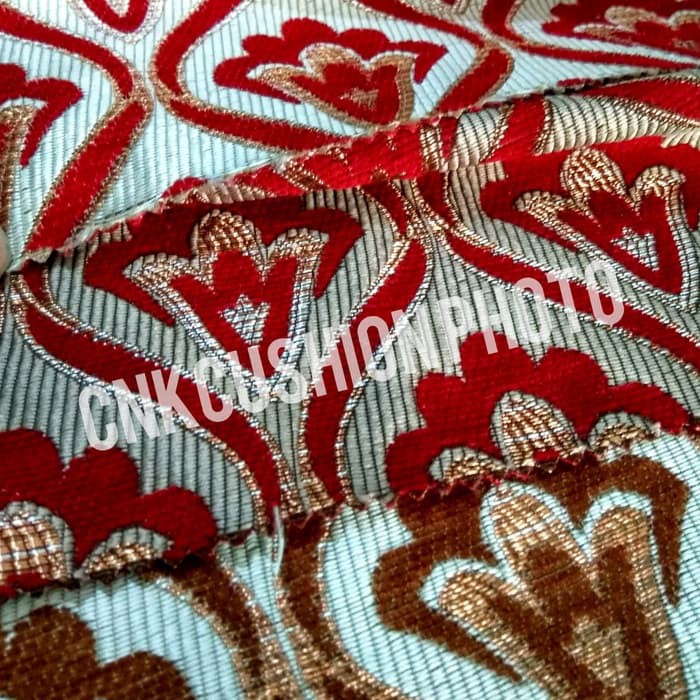 KAIN MEUBEL SOFA KURSI ATEJA DIVINE MOTIF BUNGA KLASIK - ISOBEL FLOWER