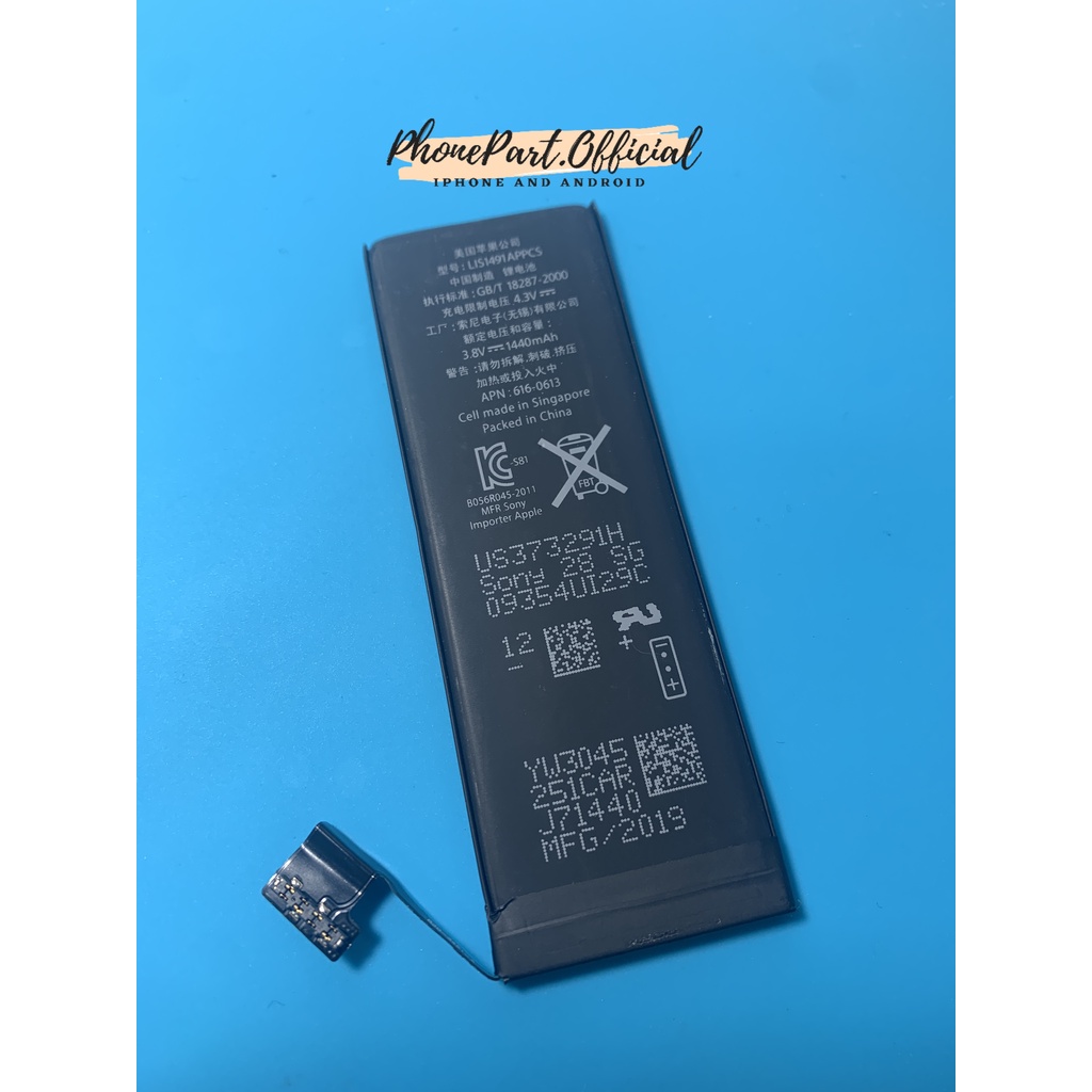 Baterai IPH 5 5G 5S 5C 5SE 6 6G 6 PLUS 6S 6S PLUS 7 7G 7 PLUS 8 8G 8 PLUS X 10 Battery Batre Batere Batrai