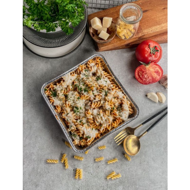 

Beef pasta / pasta hampers / pasta panggang / baked pasta