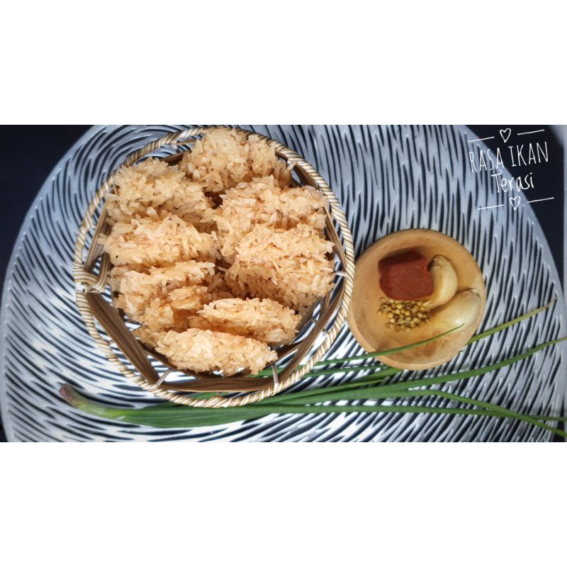 

Rengginang rasa Terasi