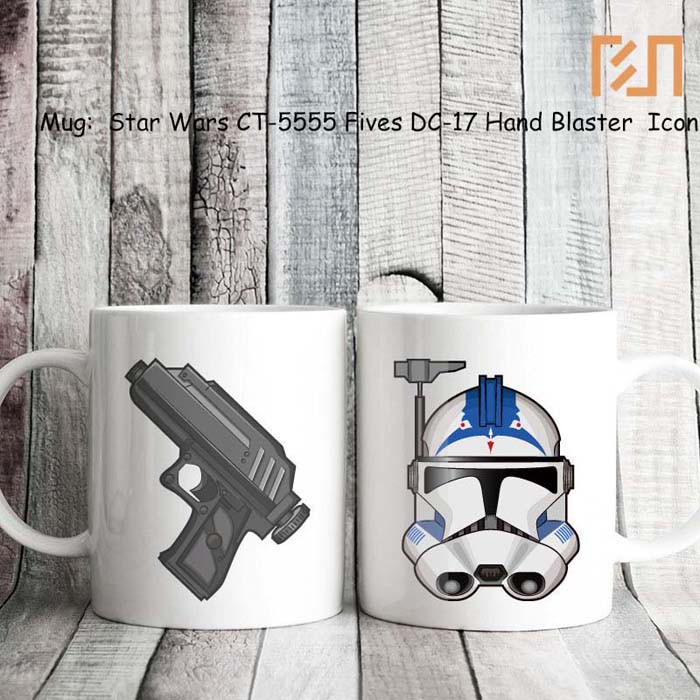 Mug Star Wars CT-5555 Fives DC-17 Hand Blaster icon