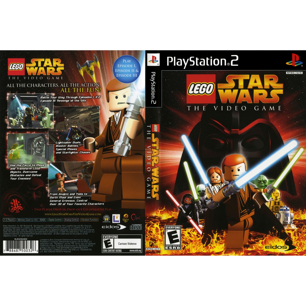 Kaset Ps2 Game Lego Star wars 1