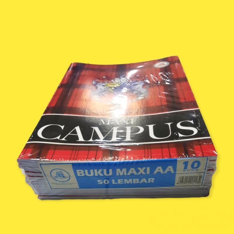 

BUKU Tulis MAXI CAMPUS AA (1 pack /10 pcs)