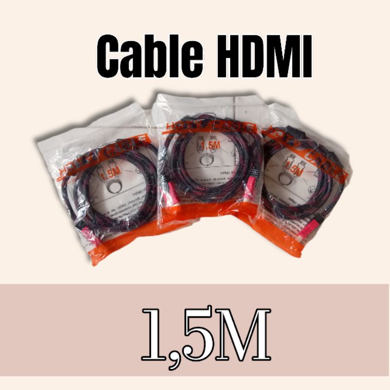 Kabel HDMI 1,5M TV Digital