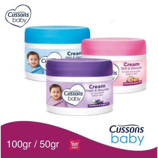 Cussons Baby Cream 100 gr &amp; 50 gr