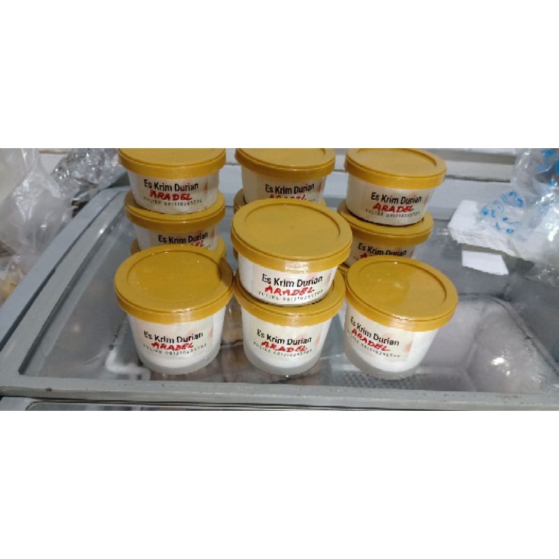 

es krim durian medan asli