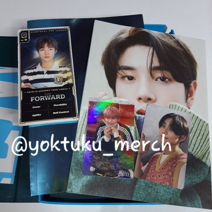 Ready stock album dilemma unsealed pc holo sunoo jungwon (photocard album only Charybdis mini poster