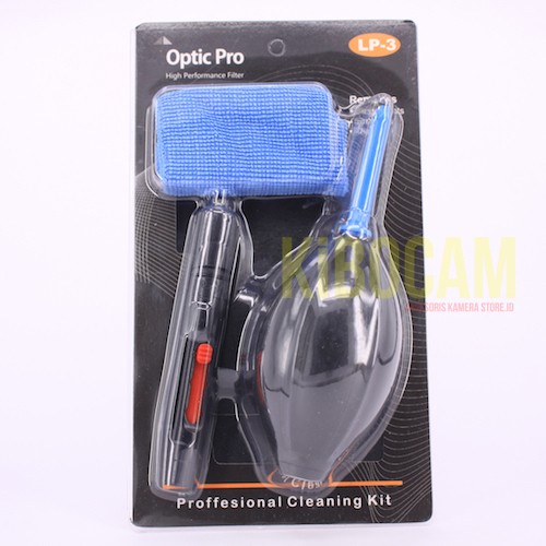 CLEANING KIT (BLOWER + LENS CLOTH + LENS PEN)