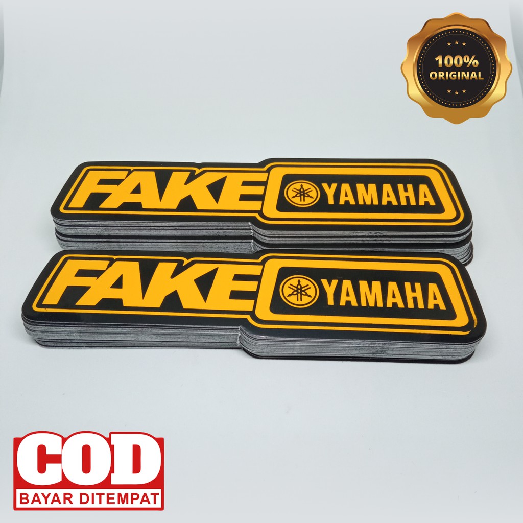 Stiker Fake Yamaha / Stiker Logo Yamaha / Stiker Yamaha / Stiker Yamaha Mio / Stiker Yamaha Variasi