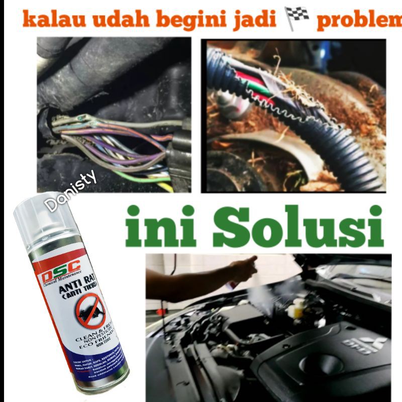 Pengusir tikus mobil 2 botol DSC anti tikus