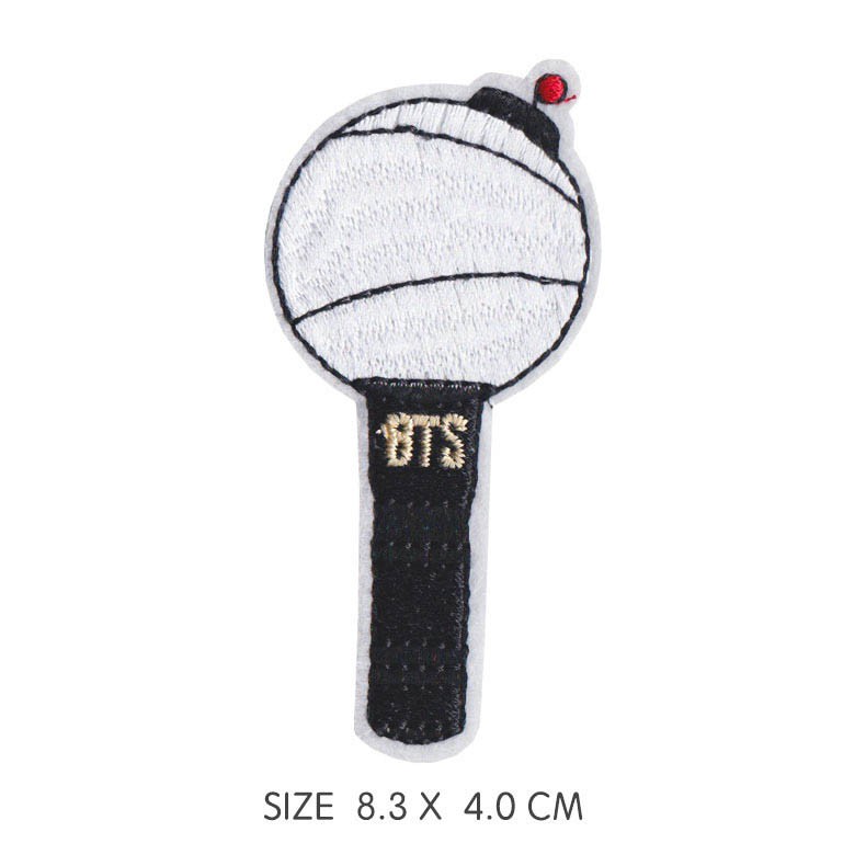 【CT】KPOP BTS bt21 Patch Bordir Kain untuk Aplikasi Pakaian #KP 49