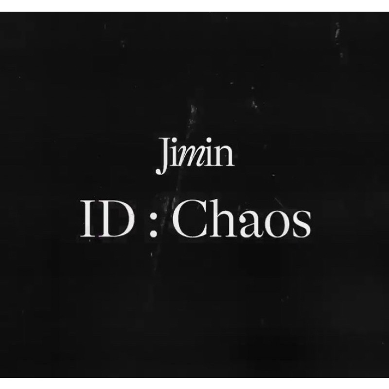 [ORDER] BTS Me, Myself, and Special 8 Photo-Folio Photobook JIMIN “ID : Chaos”