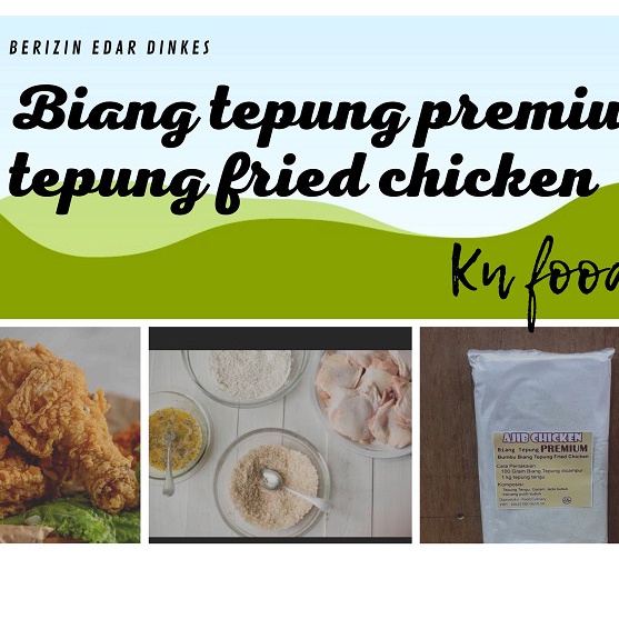 

PROMO [COD] BIANG TEPUNG PREMIUM 1 KG - BIANG TEPUNG FRIED CHICKEN
