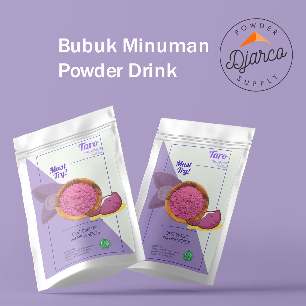 

1000 GRAM/1 KG PREMIUM TARO POWDER DRINK - SERBUK BUBUK MINUMAN TARO BISA GROSIR