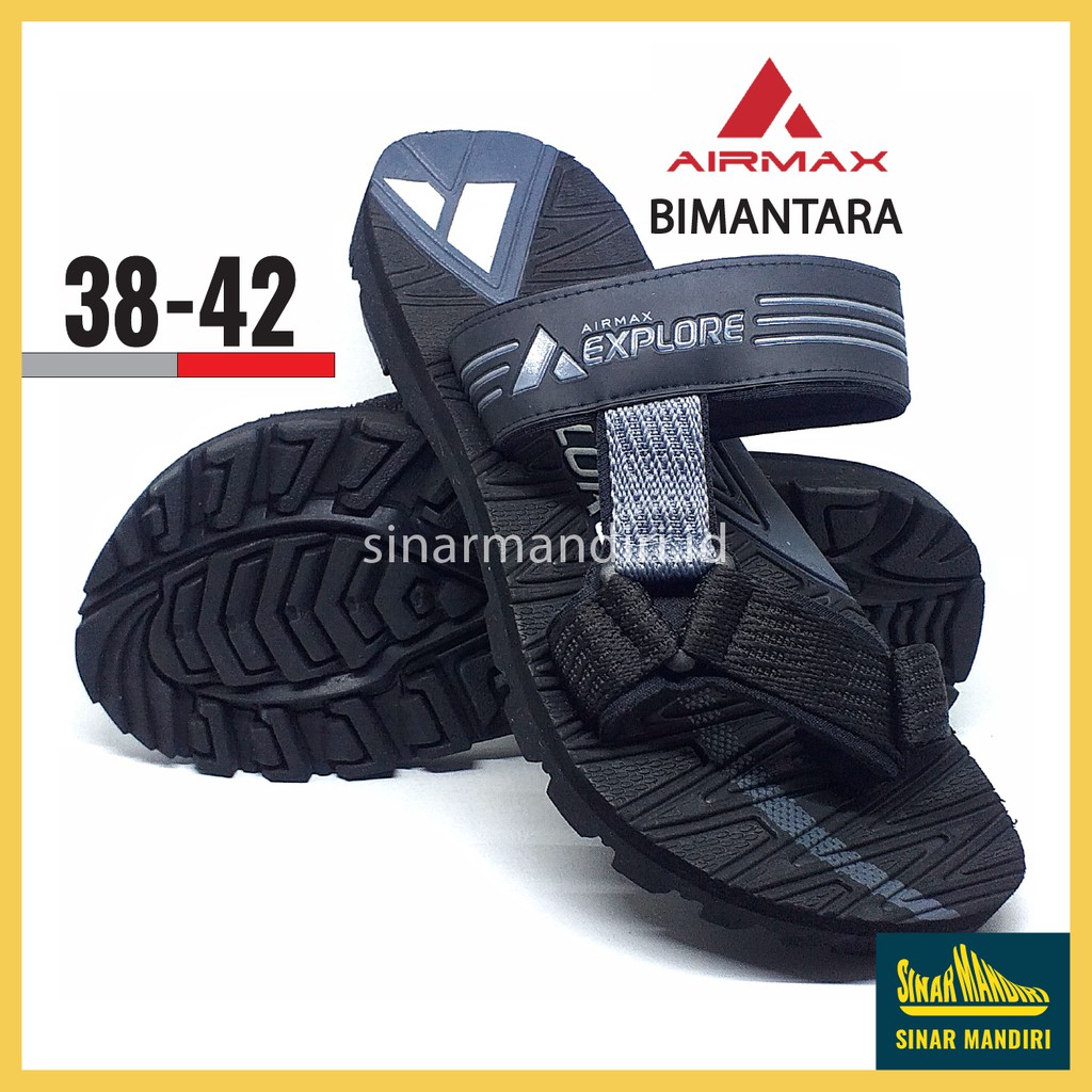 Sandal Jepit Jempol Airmax Explore Bimantara Keluaran Terbaru 2021 Trendy Casual Pria Dewasa 39-43