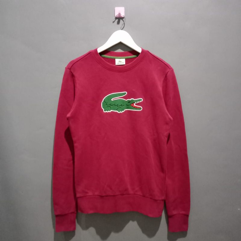 CREWNECK LACOSTE BIG LOGO SECOND