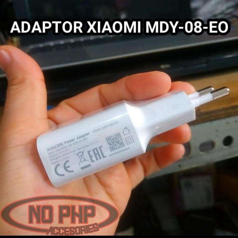 ADAPTOR || BATOK || KEPALA CHARGER XIAOMI 2A ( MDY-08-EO) ORIGINAL 100%