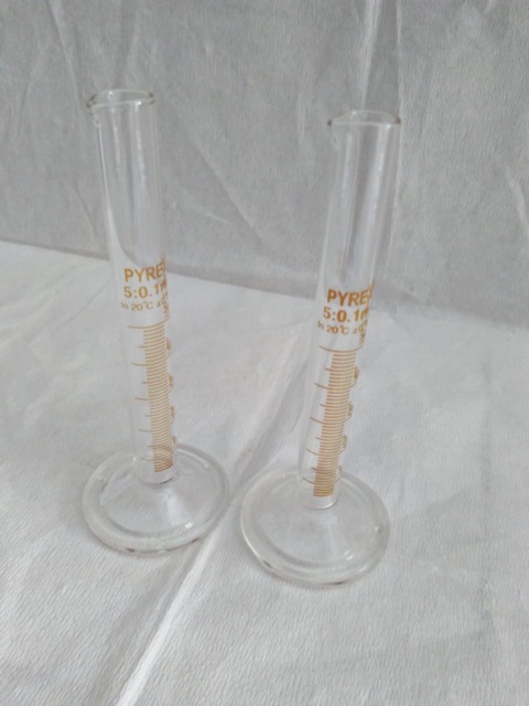 GELAS UKUR PYREX 5 ML/GELAS UKUR 5 ML /GELAS UKUR KACA/KACA/ALAT LABORATORIUM