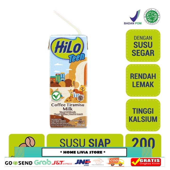 

HiLo Teen RTD Coffee Tiramisu 200 ml - Ready to Drink