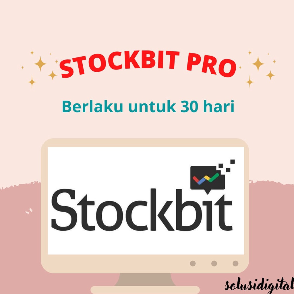 AKUN STOCKBIT PRO (AKTIF SEMUA FITUR) GARANSI 30 HARI