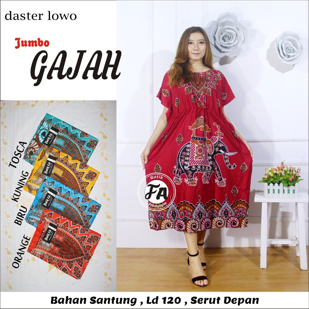 Daster Lowo Gajah Grosir Daster Pekalongan