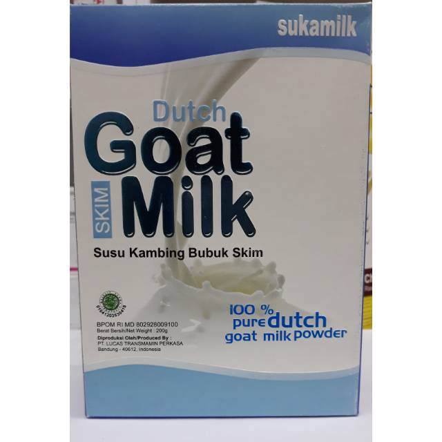 Susu kambing || SUKAMILK||DUTCH GOAT SKIM MILK
