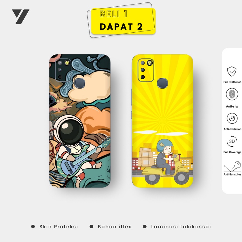 Garskin / Skin Infinix Smart 5 [Dapat 2 Garskin] - Motif 2