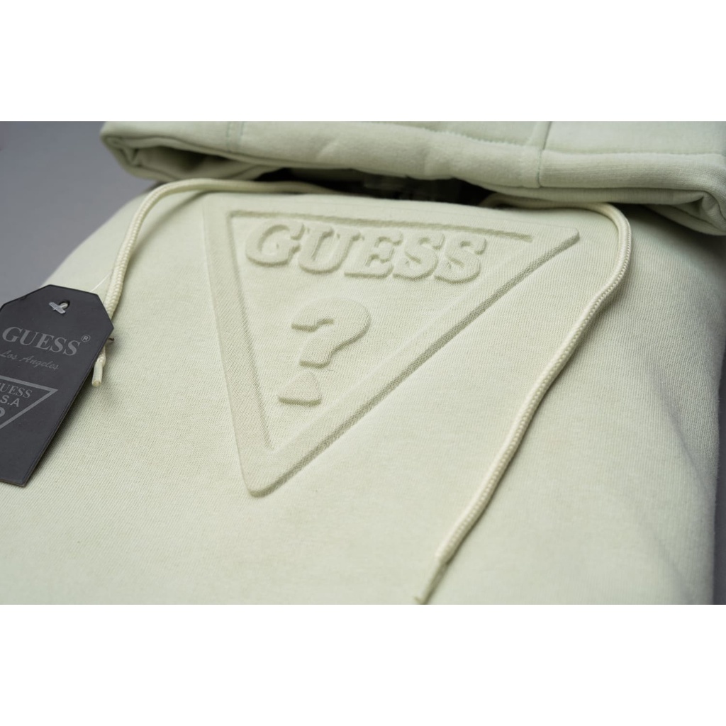 HOODIE GUESS FONT SABLON EMBOSSED 3D ORIGINAL IMPORT HIGH QUALITY TEE PREMIUM GUESS